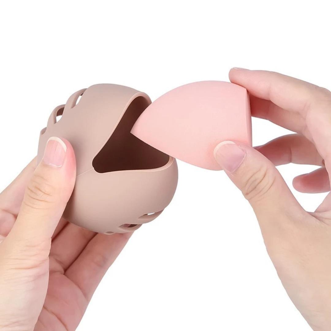 Boîte de Protection pour Éponge de Maquillage – Hygiène et Praticité au Quotidien